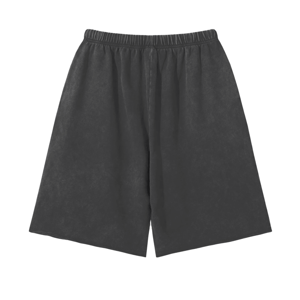 Shorts unhinged. Snow Washed Raw Hem Shorts