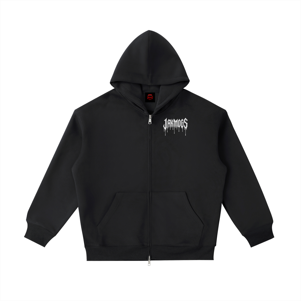 Zip up Hoodie spider Heavyweight Pocket