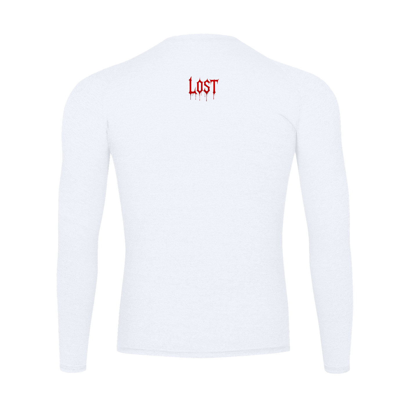 Compression long sleeve red lost