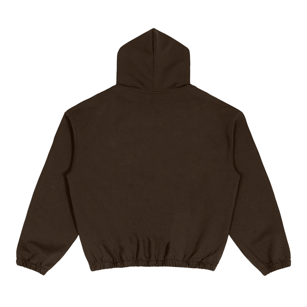 Simple jakmogs Boxy Cinched Hem Hoodie