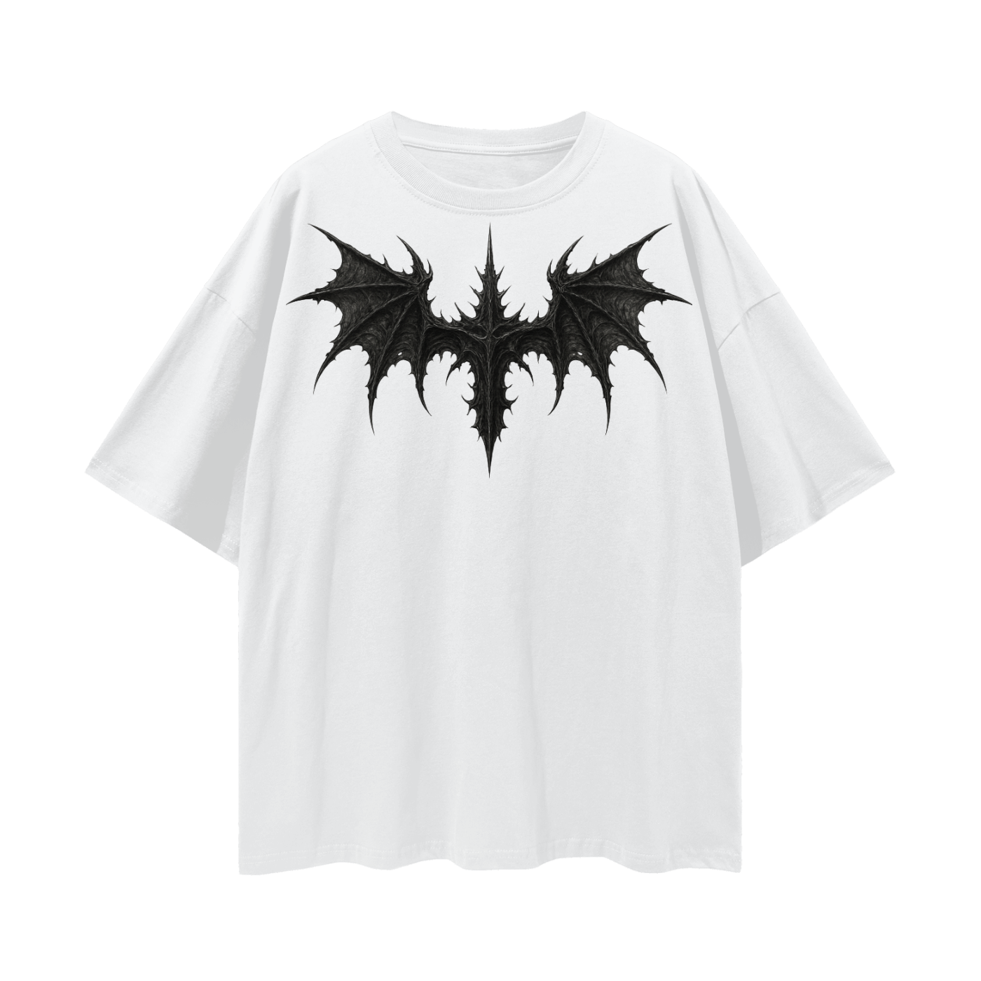 T shirt unisex Made with intensity.              Streetwear  Loose Drop Shoulder T-Shirt