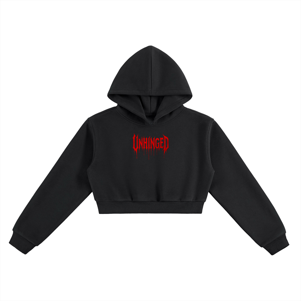 hoodie x women’s unhingedEssential Cropped Hoodie