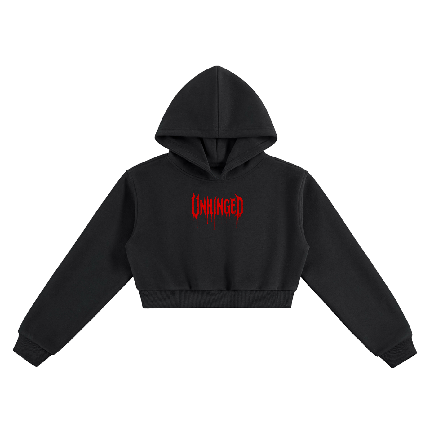 hoodie x women’s unhingedEssential Cropped Hoodie