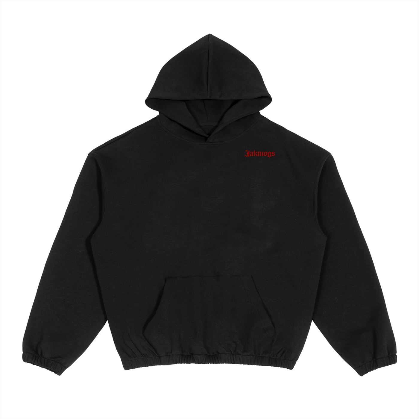 Simple jakmogs Boxy Cinched Hem Hoodie