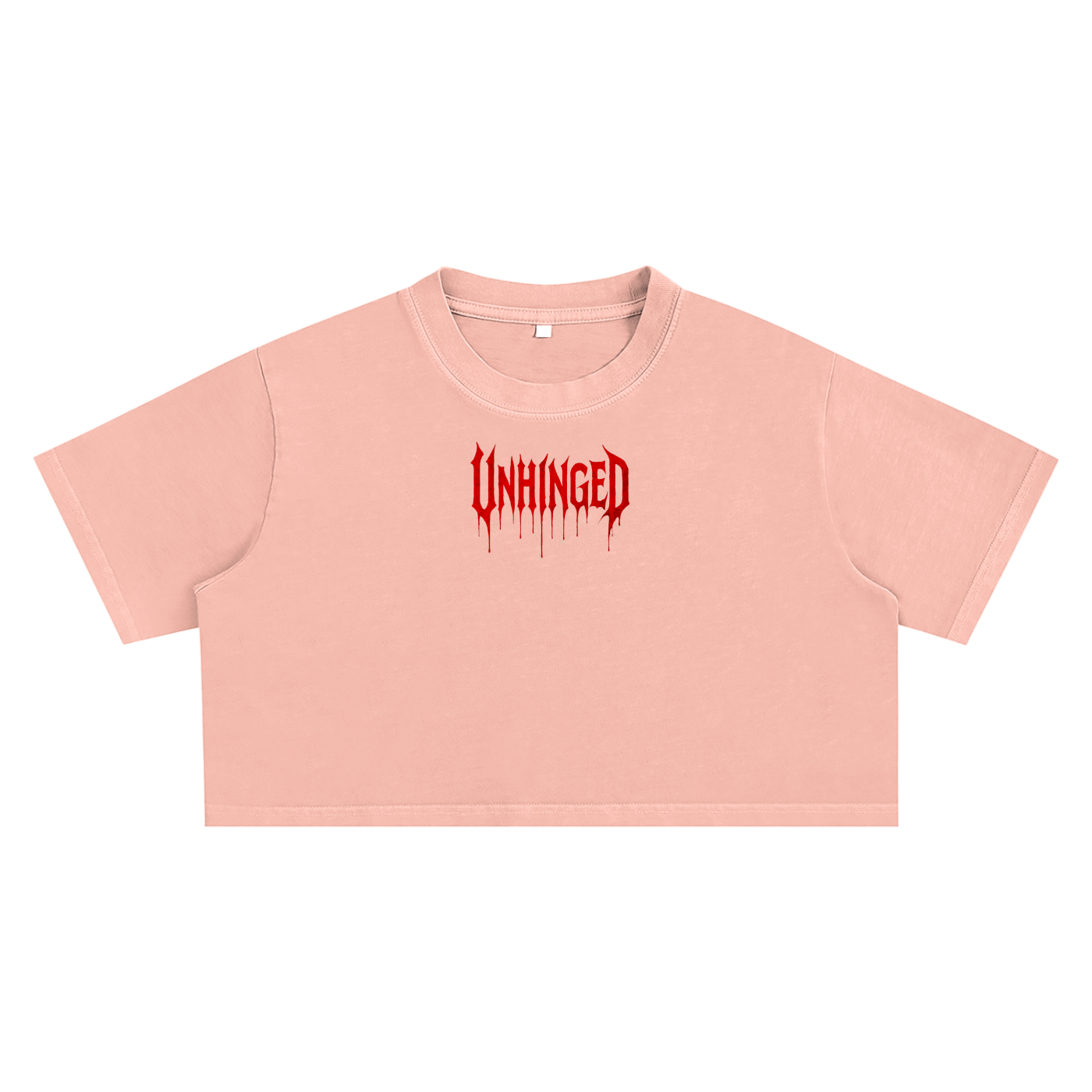 Crop top women’s x unhinged Snow Washed Crop Top