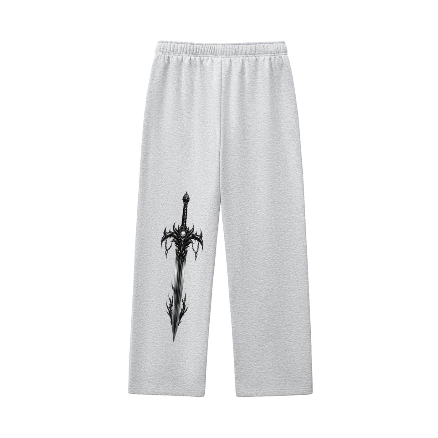 Joggers Contrast-Stitched Fleece Sweatpants