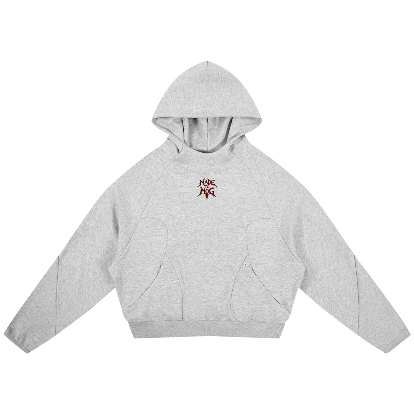 Made to Mog Curved Panel Raglan Hoodie