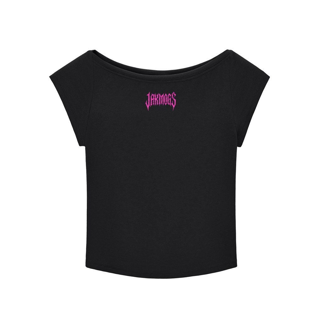 Womens top jakmogs Essential Wide Neck Baby T-shirt