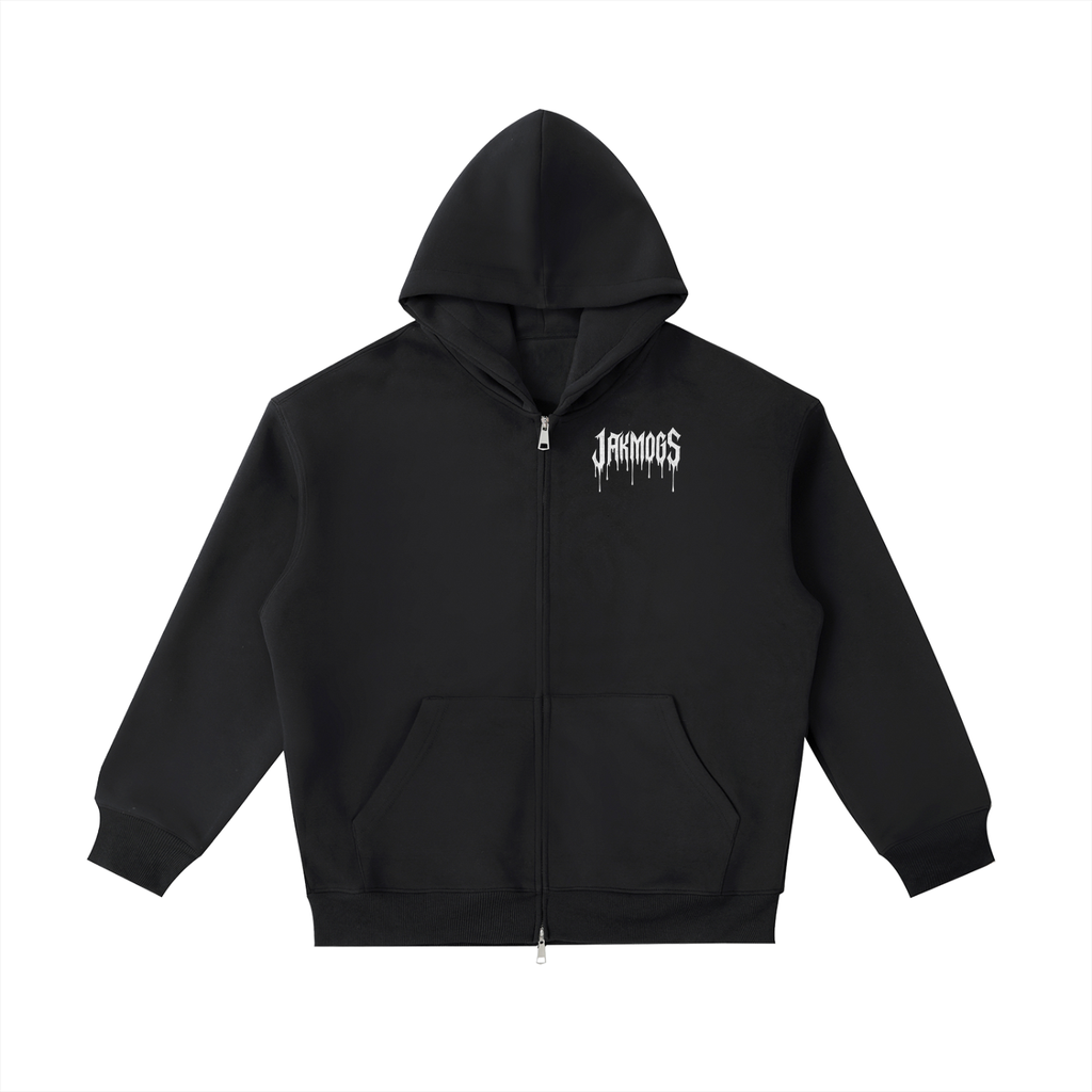 Zip up Hoodie spider Heavyweight Pocket