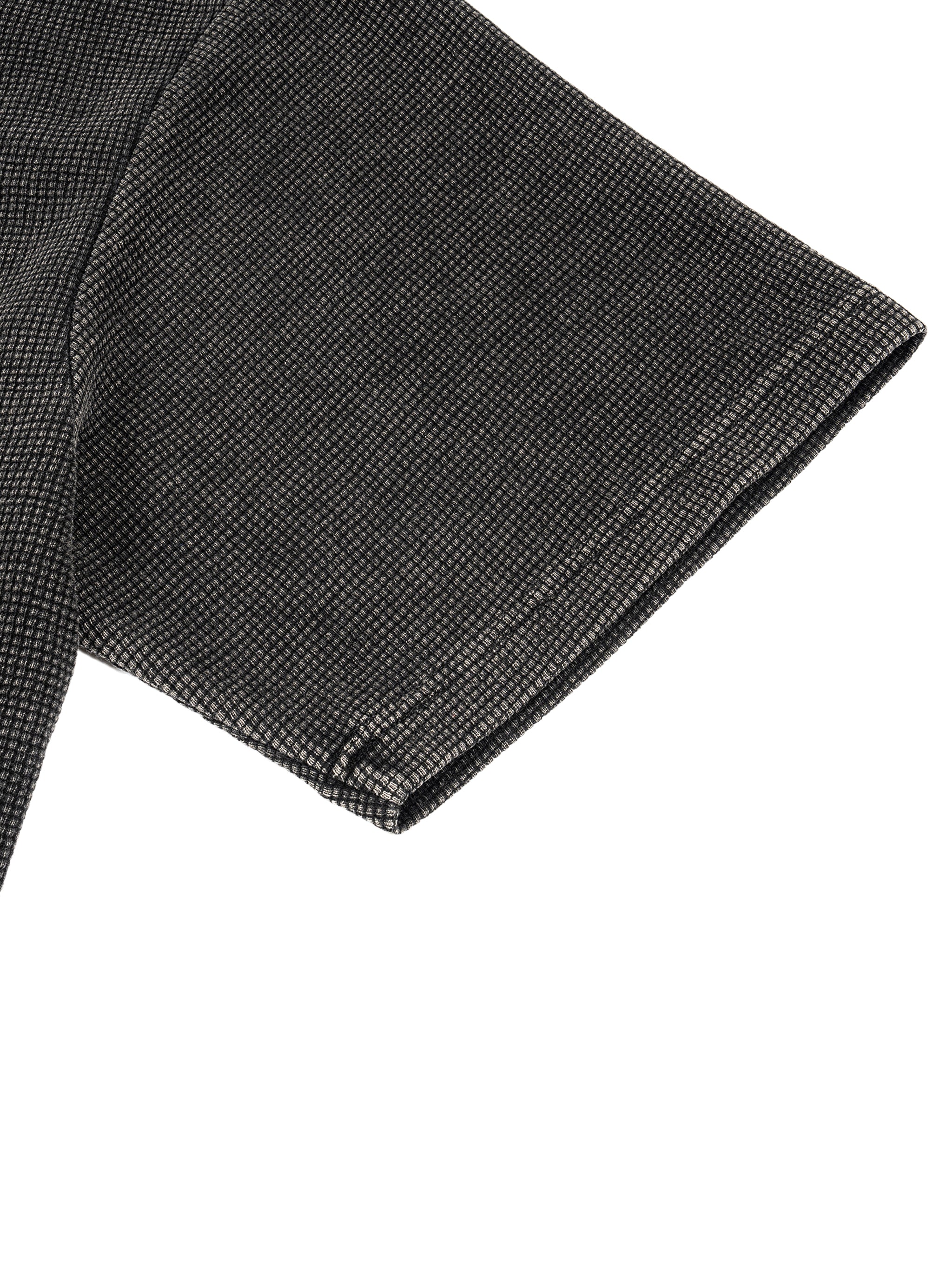 Top cross x spider limited edition Textured Waffle Washed Boxy T-Shirt