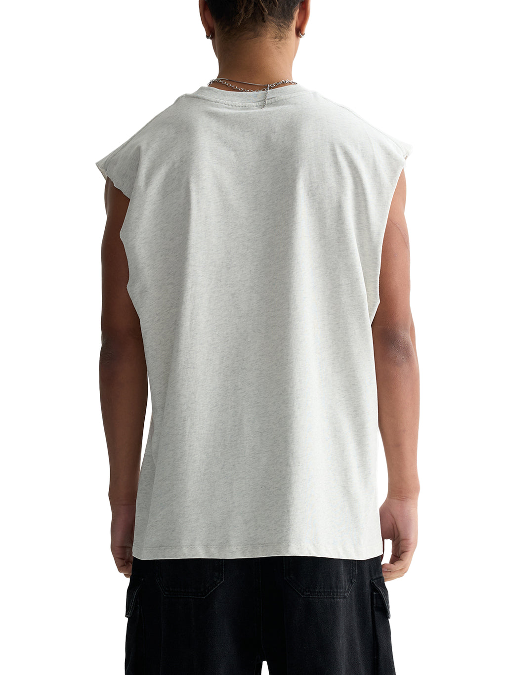 Tank top limited edition made to mog Raw Edge Cotton Tank Top