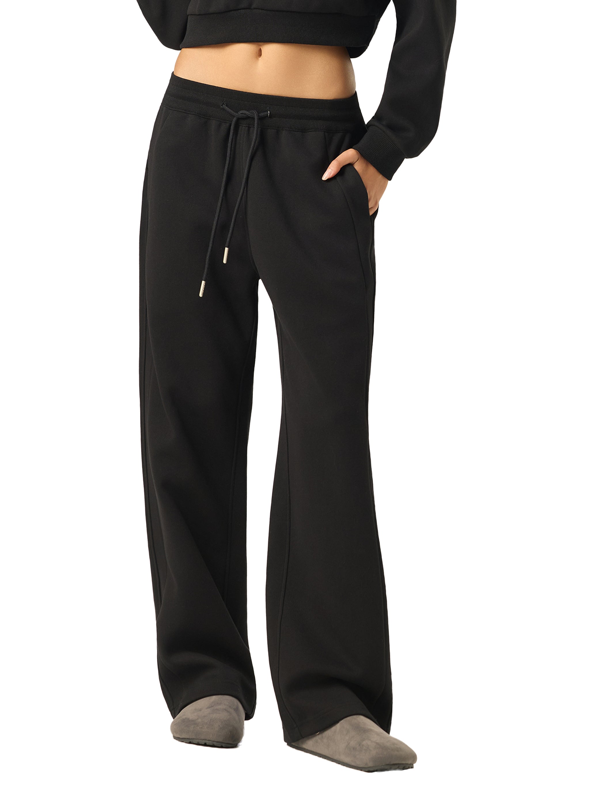 women’s x wings  Essential Drawstring Straight-Leg Sweatpants