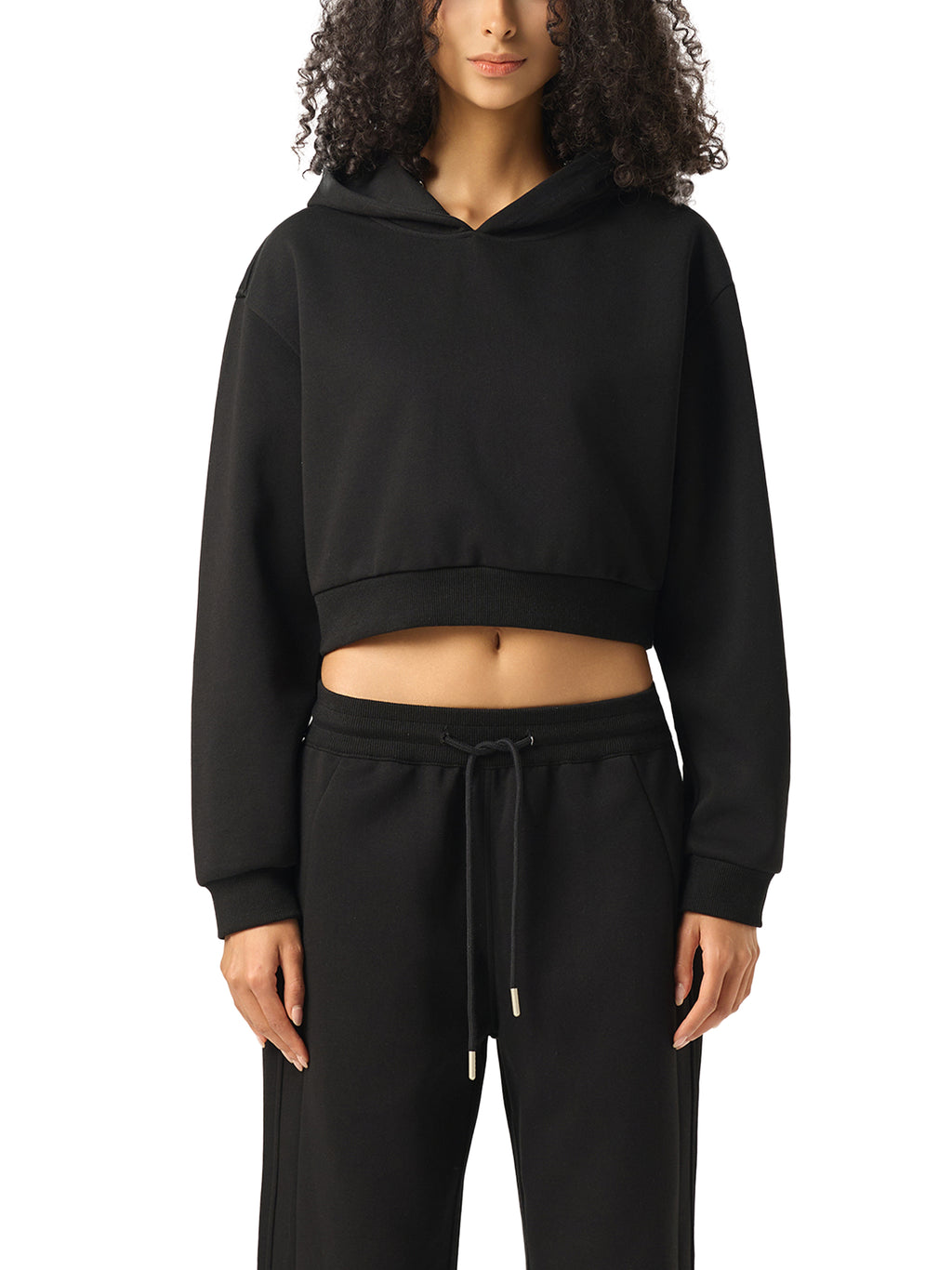 hoodie x women’s unhingedEssential Cropped Hoodie