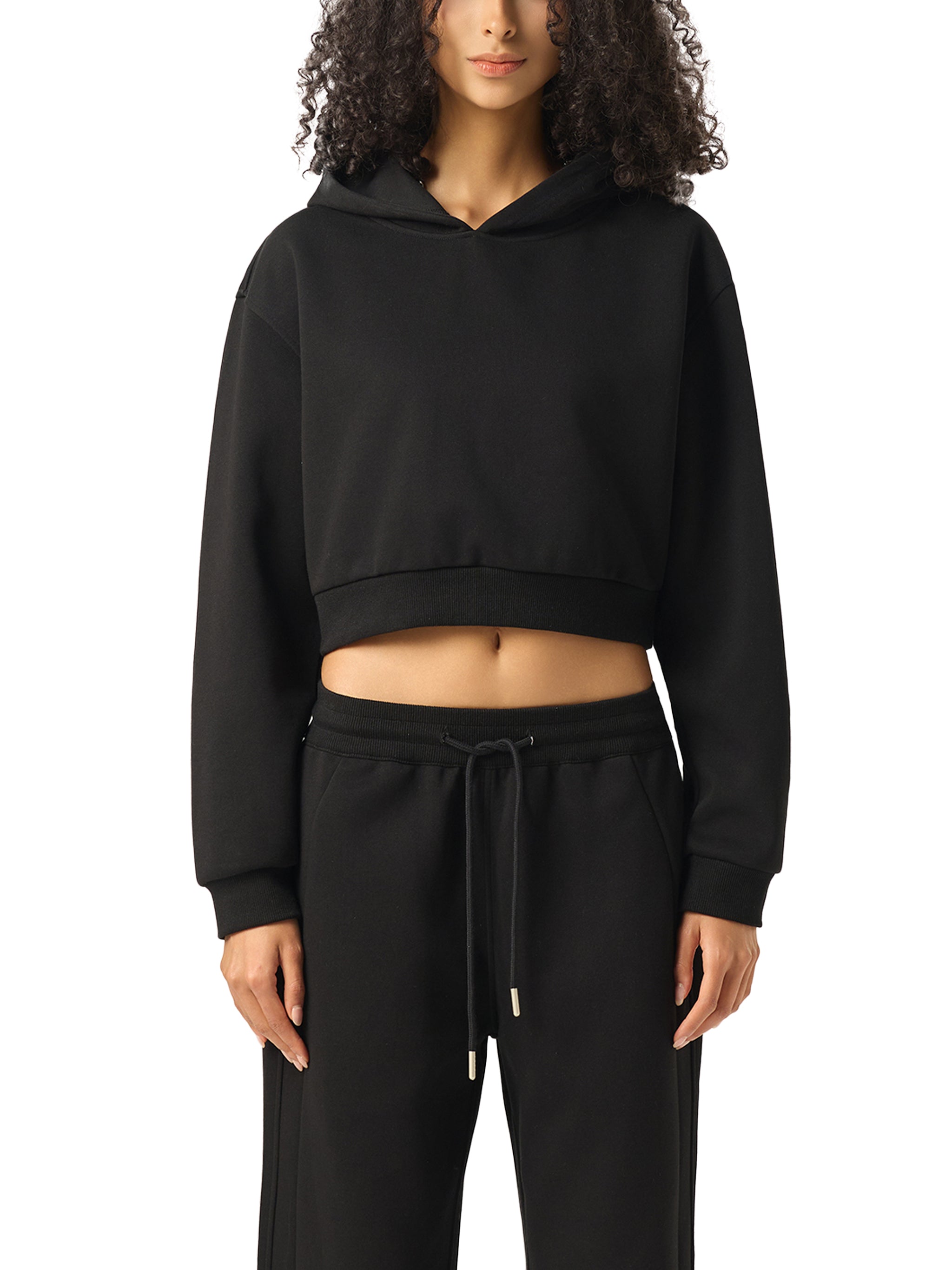 hoodie x women’s unhingedEssential Cropped Hoodie